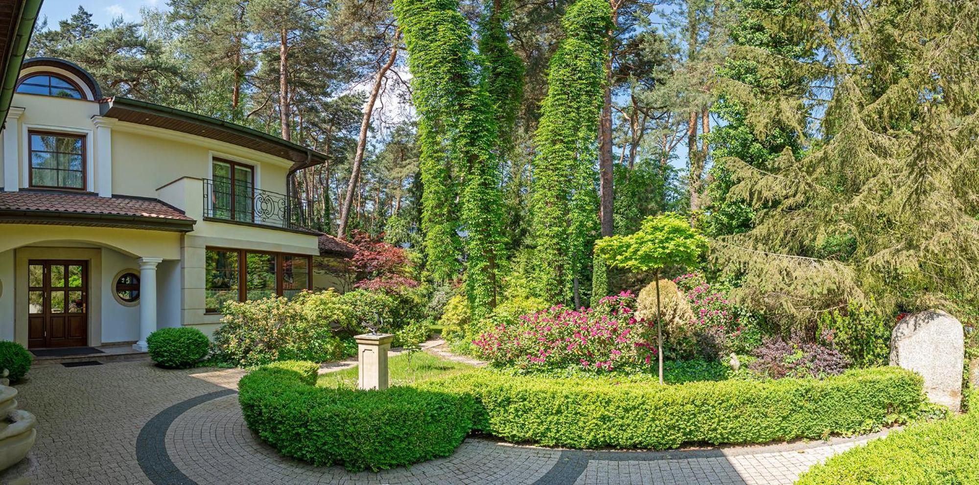 Luxury Villa Indoor Pool Warsaw Magdalenka Exterior photo